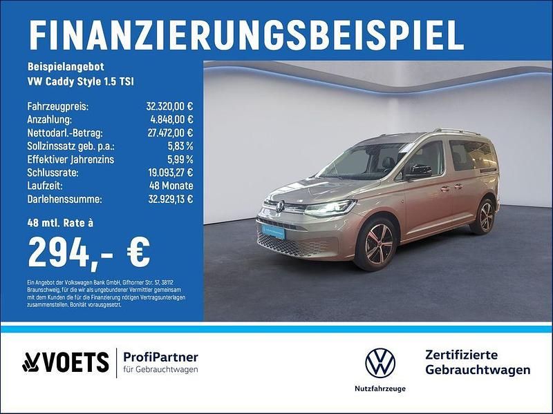Gebraucht VW Caddy Style 116 PS (85 kW) 2024 Beige Van / Kleinbus