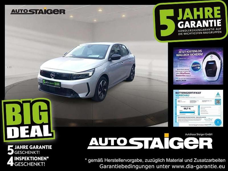Gebraucht Opel Corsa-e Edition 100 kW (136 PS) 2023 Kristall silber Kleinwagen