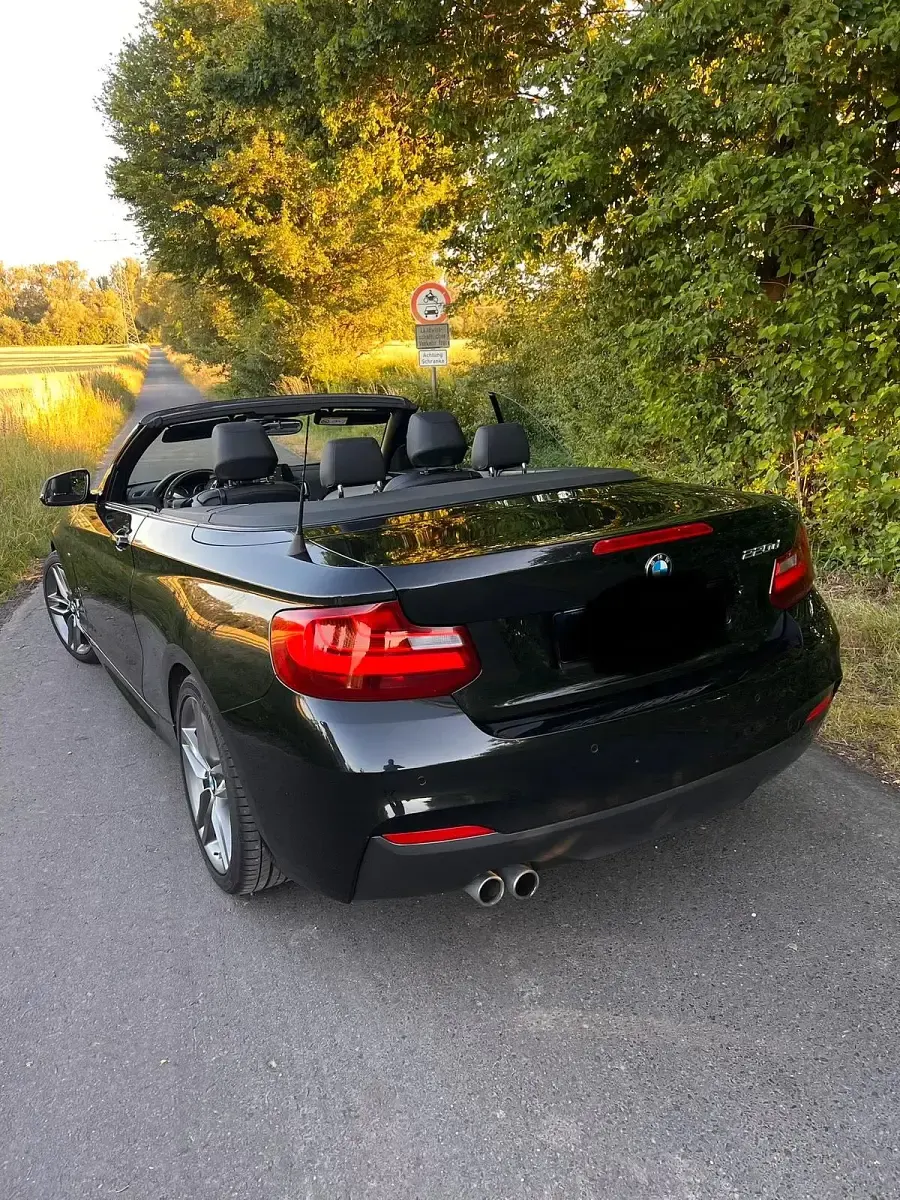 Gebraucht BMW 220 M Sport 190 PS (139 kW) 2015 Schwarz Cabrio