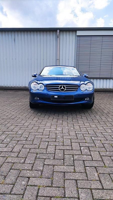 Gebraucht Mercedes SL500 2002 Blau Cabrio