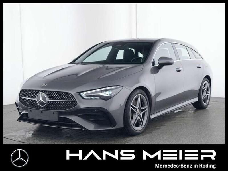 lack mountaingrau Gebraucht 2024 Mercedes CLA220 AMG Limousine | 34.444 € (Superpreis) - Bild 1/4