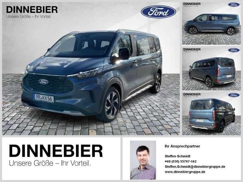 Blau Gebraucht 2024 Ford Tourneo Custom Active Limousine | 58.289 € - Bild 1/2