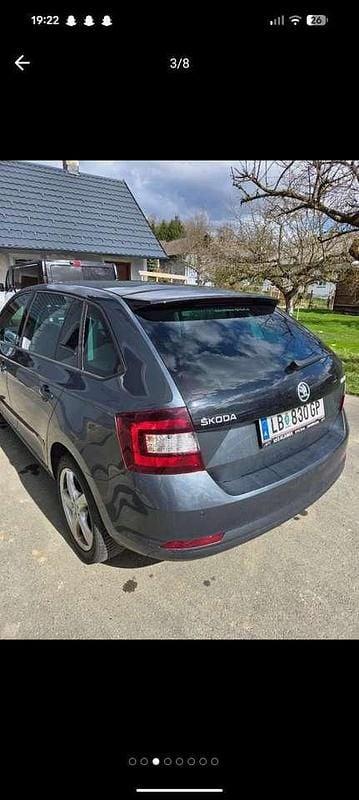 Gebraucht Skoda Rapid Sport 90 PS (66 kW) 2017 Grau Kleinwagen