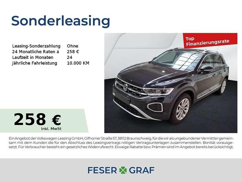 Deep black perleffekt Gebraucht 2024 VW T-Roc Style SUV | 27.880 € (Guter Preis) - Bild 1/1