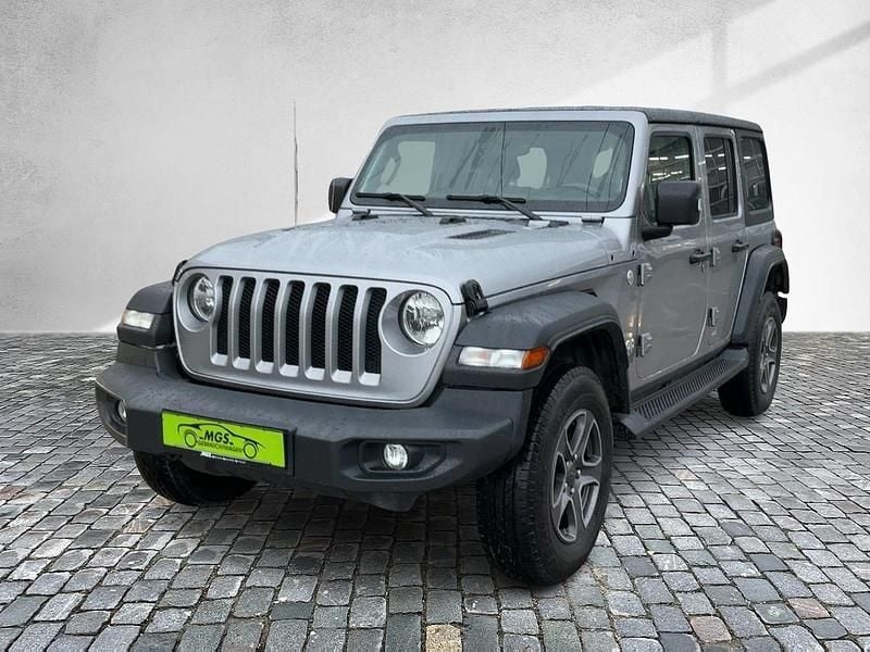 Gebraucht Jeep Wrangler 200 PS (147 kW) 2020 Pscbillet silver metallic SUV