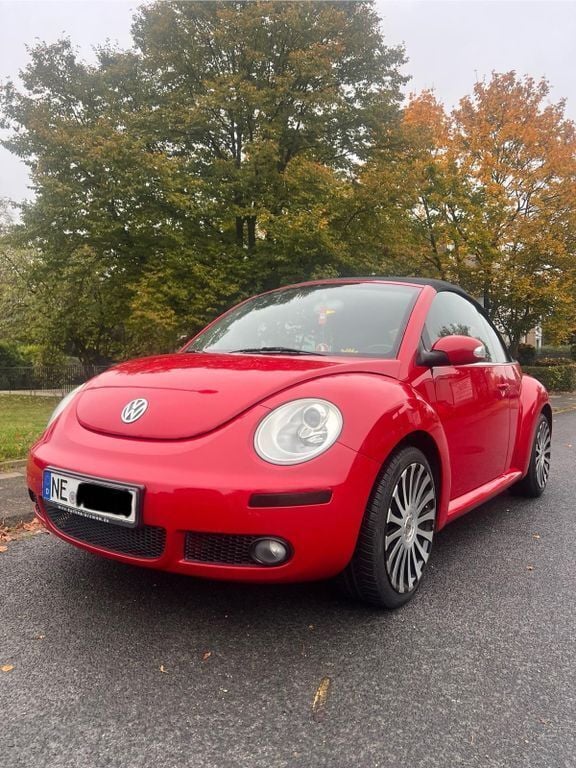 Rot Gebraucht 2008 VW Beetle Cabrio | 3.990 € (Superpreis) - Bild 1/4