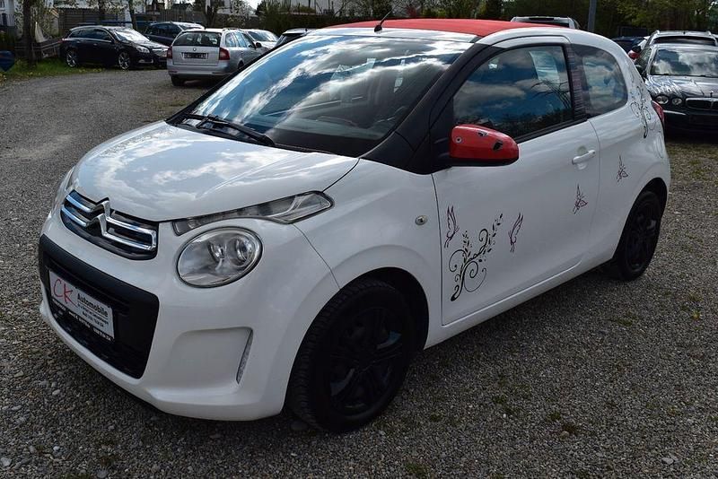 Gebraucht Citroën C1 Feel 69 PS (50 kW) 2014 Weiß Kleinwagen