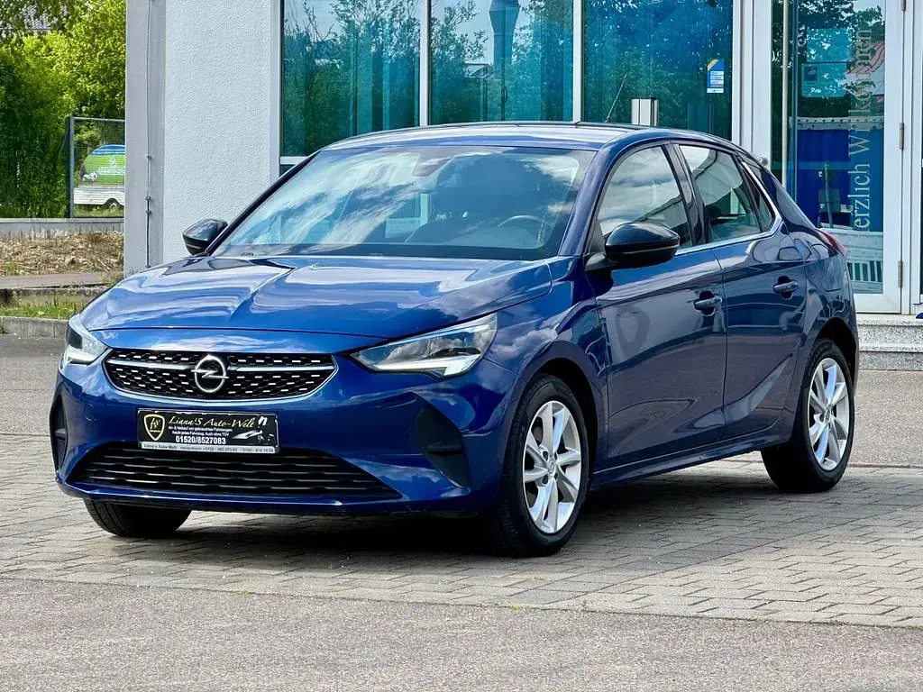 Gebraucht Opel Corsa Elegance 101 PS (74 kW) 2021 Nautic blau Kleinwagen