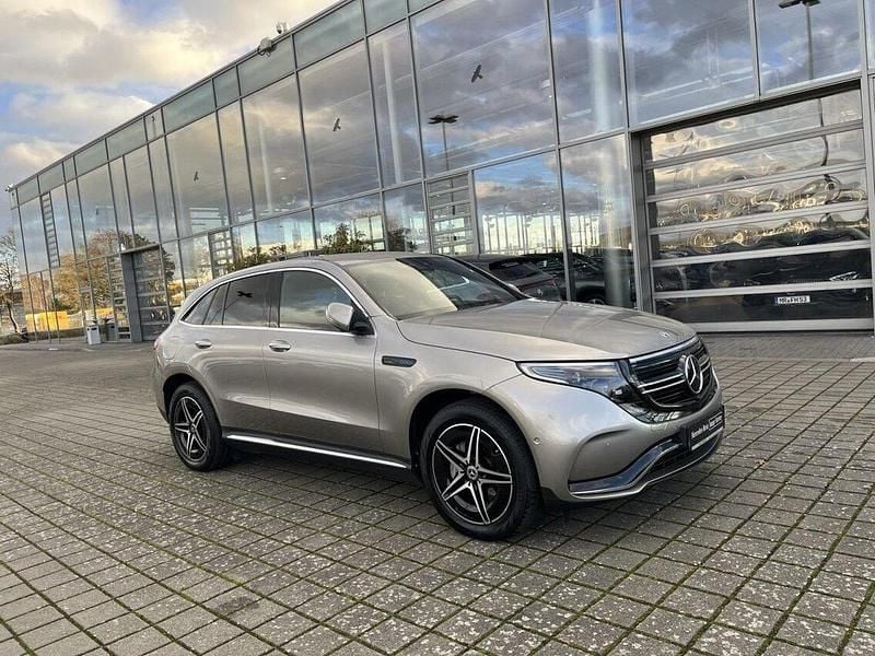 Gebraucht Mercedes EQC400 AMG line 300 kW (408 PS) 2021 Silber SUV