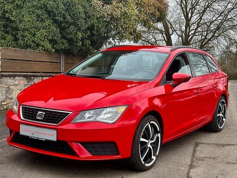 Gebraucht Seat Leon ST 110 PS (80 kW) 2017 Rot Kombi