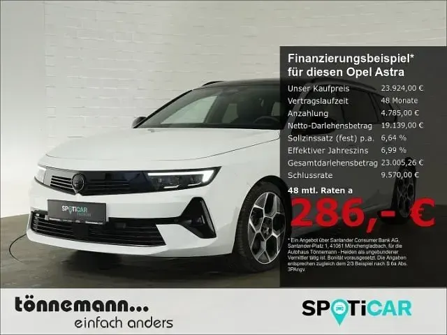Brugt Opel Astra Ultimate 131 HK (96 kW) 2024 Stationcar