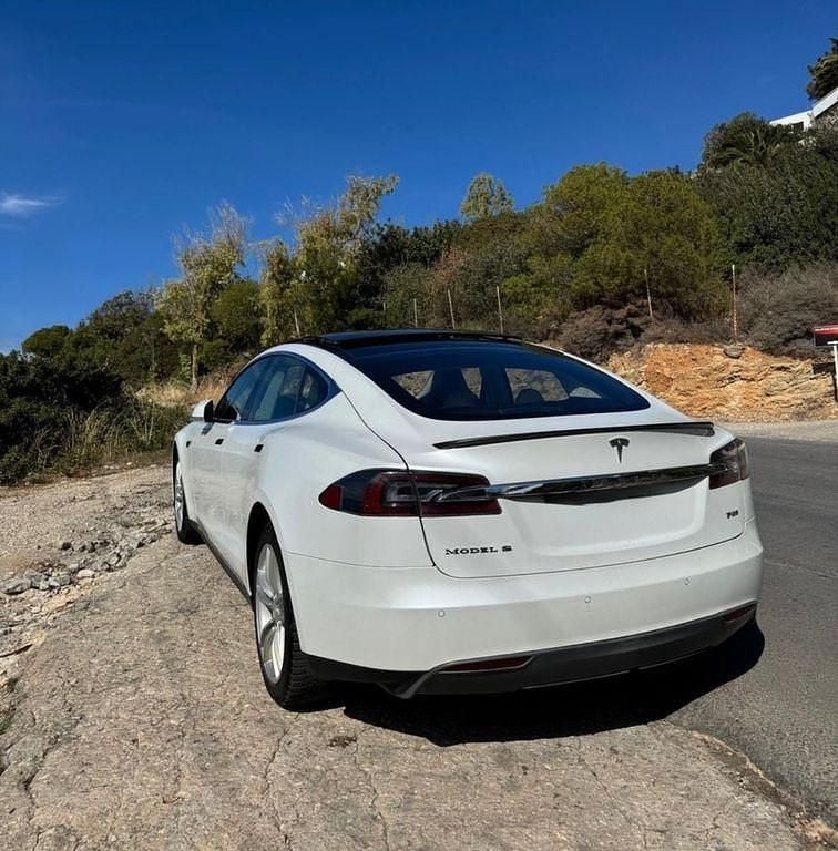 Gebraucht Tesla Model S 309 kW (421 PS) 2013 Weiß Kleinwagen