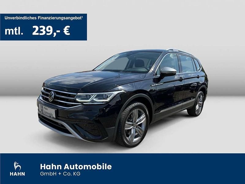 Schwarz Gebraucht 2022 VW Tiguan Allspace Elegance SUV | 31.990 € (Guter Preis) - Bild 1/3