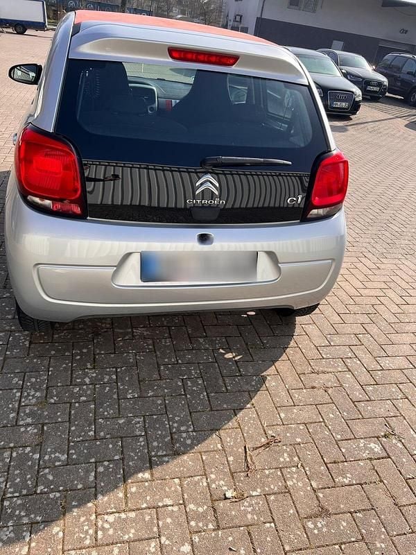 Second-hand Citroën C1 69 CP (50 kW) 2016 Argintiu Hatchback