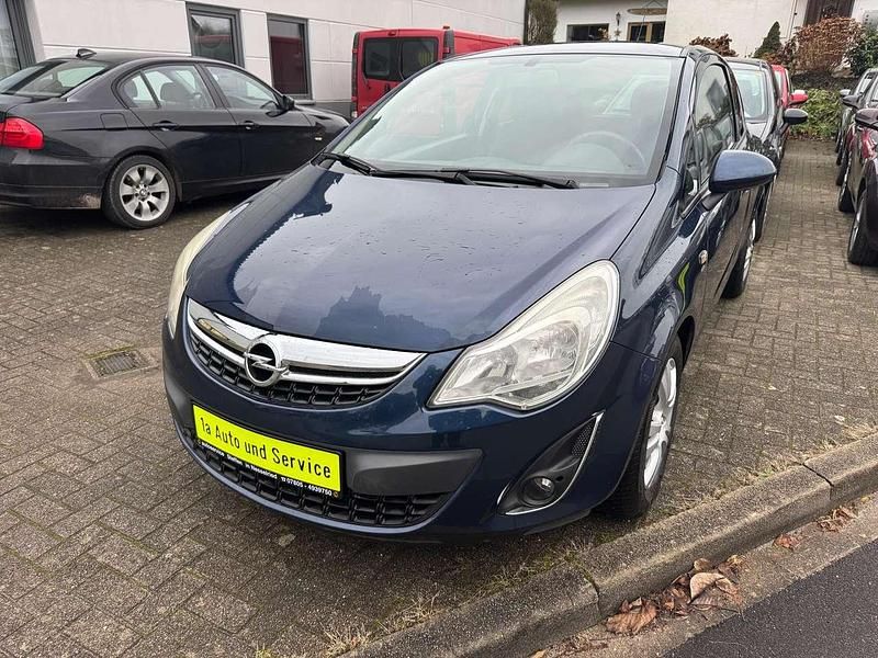 Gebraucht Opel Corsa Satellite 70 PS (51 kW) 2011 Blau Kleinwagen