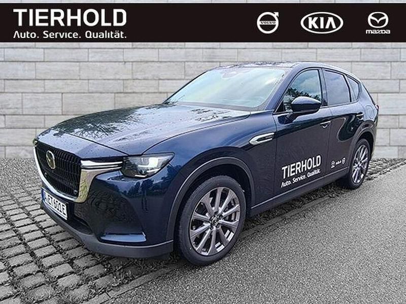 Gebraucht Mazda CX-60 Exclusive-Line 327 PS (240 kW) 2022 Deep crystal blue SUV