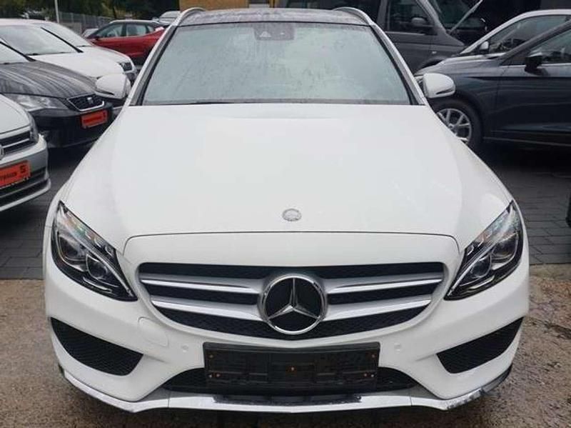 Polarweiss unilack Gebraucht 2015 Mercedes C250 Kombi | 18.999 € (Teuer) - Bild 1/4