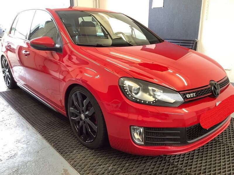 Rot Gebraucht 2012 VW Golf VII GTI Limousine | 12.489 € (Guter Preis) - Bild 1/4