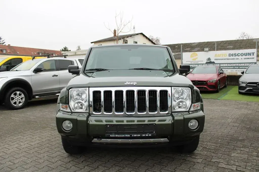 Brugt Jeep Commander Limited 218 HK (160 kW) 2008 Grøn SUV