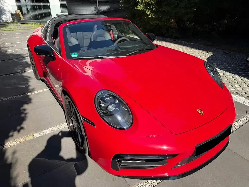 Gebraucht Porsche 911 Carrera 4 GTS Targa 480 PS (353 kW) 2022 Rot Cabrio