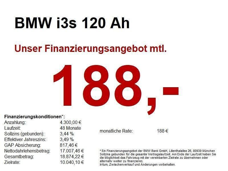 Kaschmirsilber metallic mit ak Gebraucht 2021 BMW i3 Van / Kleinbus | 20.490 € (Guter Preis) - Bild 1/1