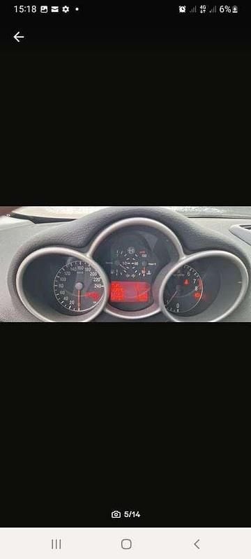 Gebraucht Alfa Romeo 147 Impression 120 PS (88 kW) 2005 Rot Kleinwagen