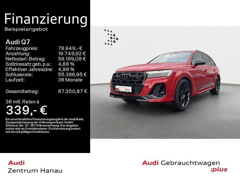 Chilirot metallic Gebraucht 2024 Audi Q7 S-Line SUV | 76.999 € (Etwas zu teuer) - Bild 1/4