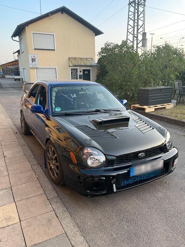 Blau Gebraucht 2002 Subaru Impreza Limousine | 15.000 € (Fairer Preis) - Bild 1/4
