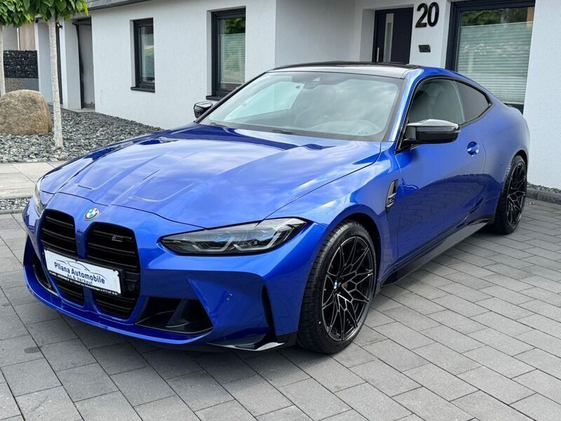Blau Gebraucht 2021 BMW M4 Competition Edition Coupé | 71.999 € (Superpreis) - Bild 1/4