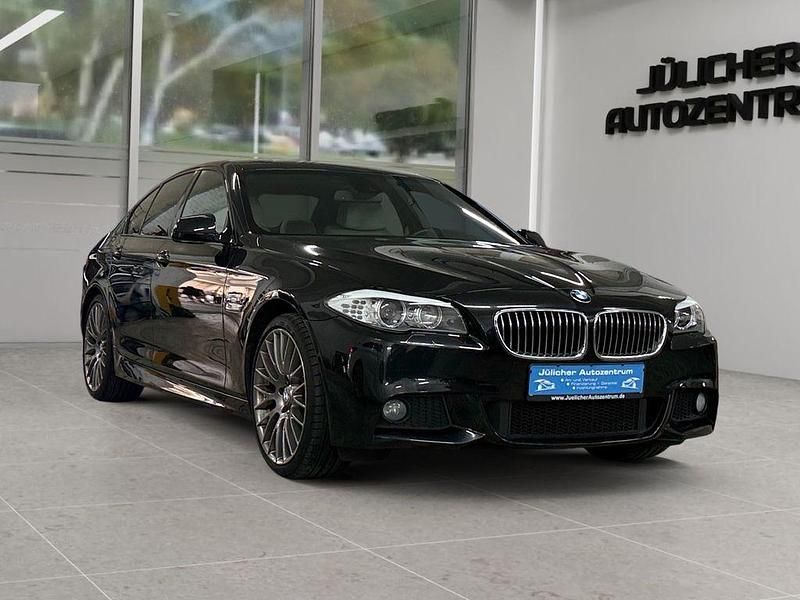 Grau Gebraucht 2011 BMW 535 Sport Line Limousine | 9.990 € (Superpreis) - Bild 1/4