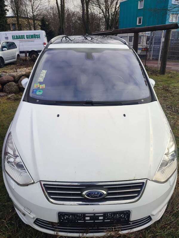 Frostweiß Gebraucht 2012 Ford Galaxy Titanium Van / Kleinbus | 2.290 € - Bild 1/4