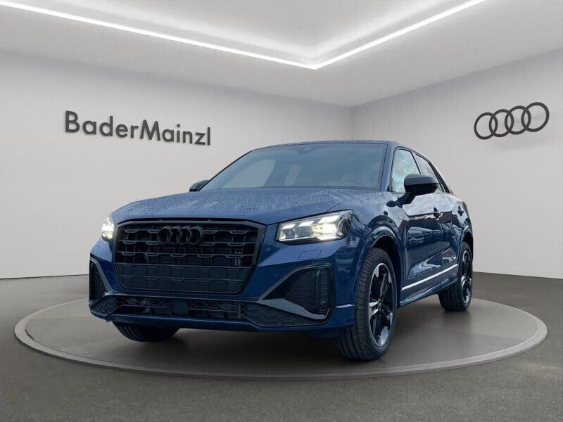 Blau Neu 2024 Audi Q2 S-Line SUV | 40.799 € (Fairer Preis) - Bild 1/4