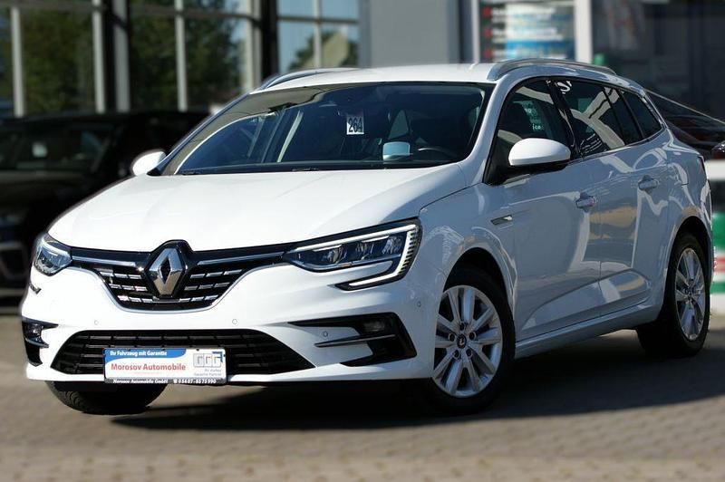 Gletscherweiss Gebraucht 2021 Renault Mégane IV Intens Kombi | 22.480 € (Etwas zu teuer) - Bild 1/4