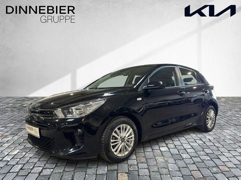 Gebraucht Kia Rio Edition 7 99 PS (72 kW) 2018 Schwarz (metallic) Limousine