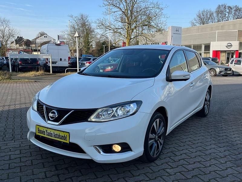 Gebraucht Nissan Pulsar Tekna 116 PS (85 kW) 2017 Weiß Kleinwagen