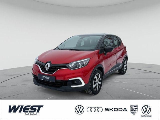 Rot nnp + schwarz gne Gebraucht 2018 Renault Captur Experience SUV | 11.950 € (Fairer Preis) - Bild 1/4