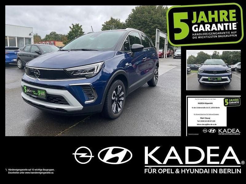 Blau Gebraucht 2022 Opel Crossland X Elegance SUV | 16.850 € (Guter Preis) - Bild 1/4