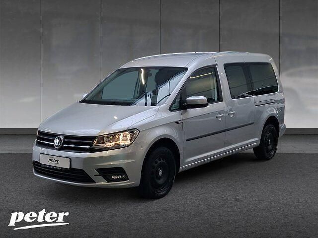 Gebraucht VW Caddy Maxi Trendline 102 PS (75 kW) 2020 Silber Van / Kleinbus