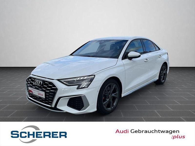 Ibisweiß Gebraucht 2023 Audi S3 Ambiente Limousine | 37.290 € (Guter Preis) - Bild 1/4