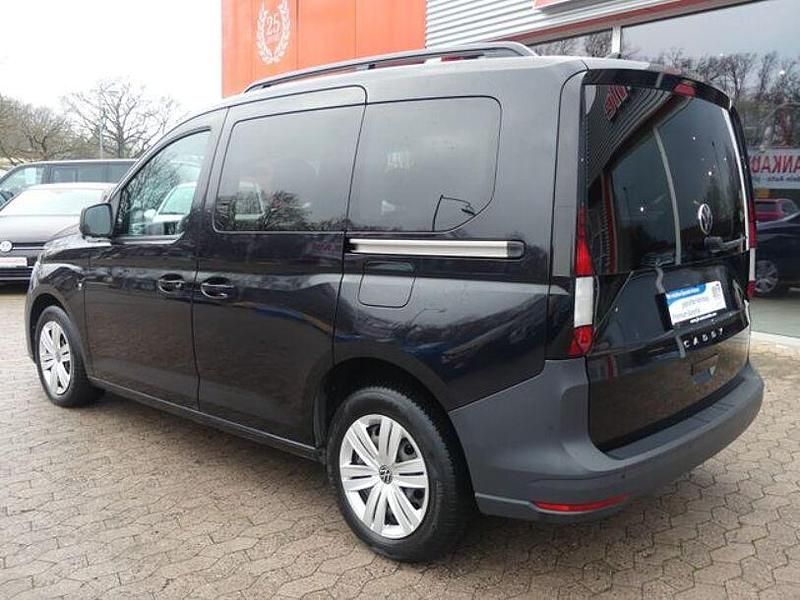 Gebraucht VW Caddy 75 PS (55 kW) 2021 Schwarz Van / Kleinbus