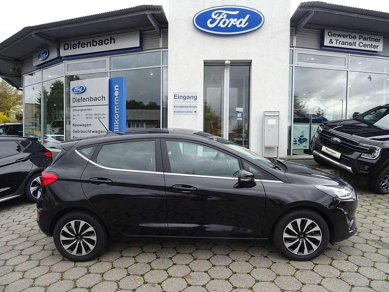 Gebraucht Ford Fiesta Titanium 125 PS (91 kW) 2023 Obsidianschwarz metallic Kleinwagen