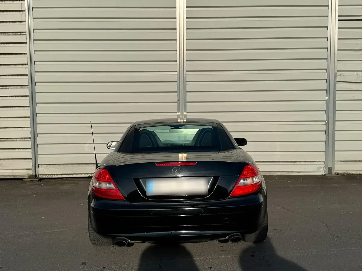 Gebraucht Mercedes SLK200 AMG 163 PS (119 kW) 2006 Schwarz Cabrio