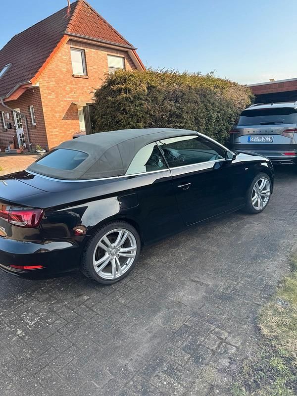 Gebraucht Audi A3 Cabriolet S-Line 140 PS (102 kW) 2014 Schwarz Cabrio