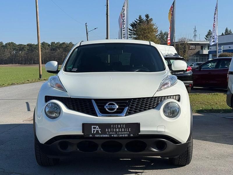 Gebraucht Nissan Juke Visia 94 PS (69 kW) 2014 Weiß SUV