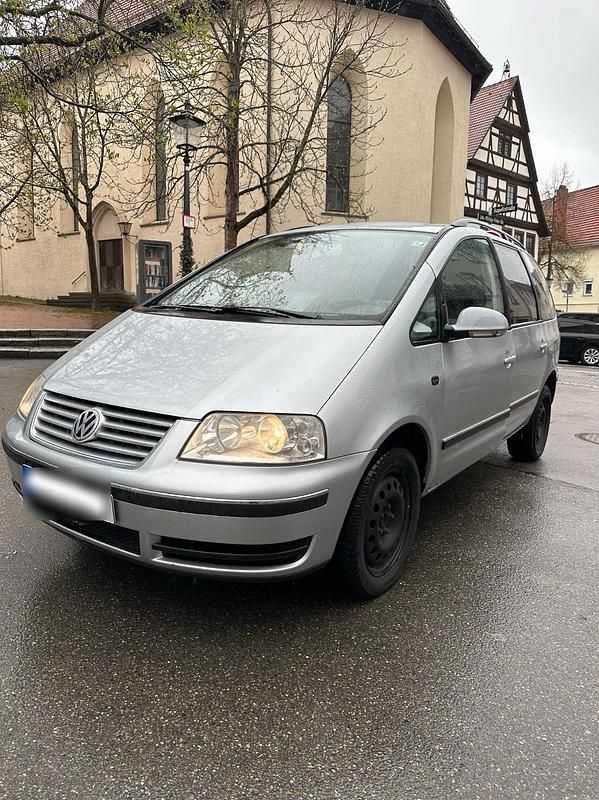 Gebraucht VW Sharan 115 PS (84 kW) 2004 Silber Van / Kleinbus