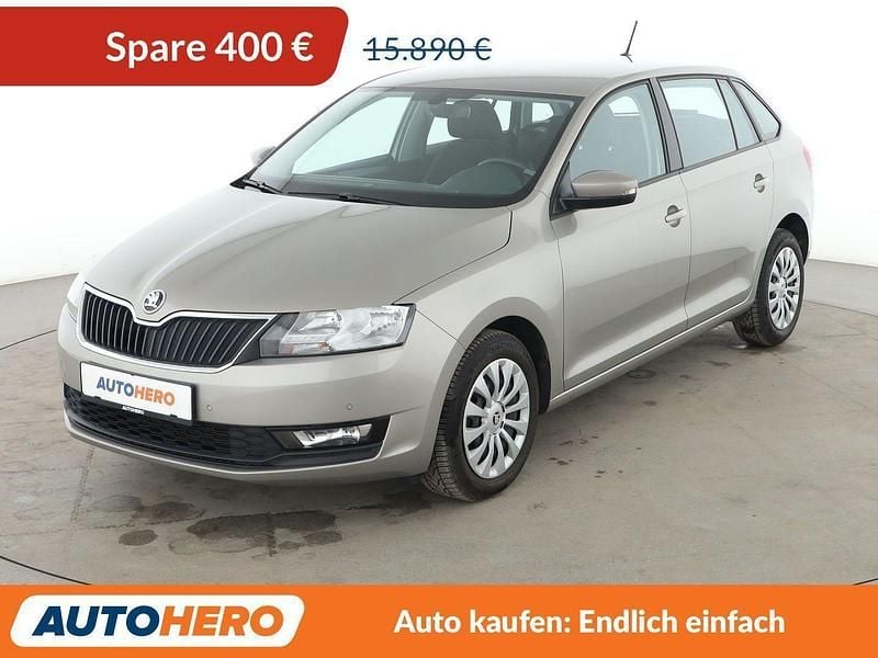 Braun Gebraucht 2019 Skoda Rapid Ambition Limousine | 15.490 € (Etwas zu teuer) - Bild 1/3