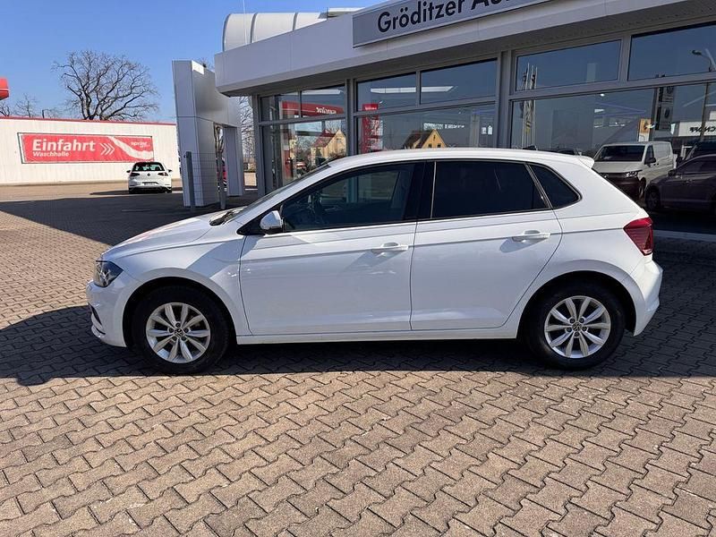 Gebraucht VW Polo Highline 95 PS (69 kW) 2020 Weiß Limousine