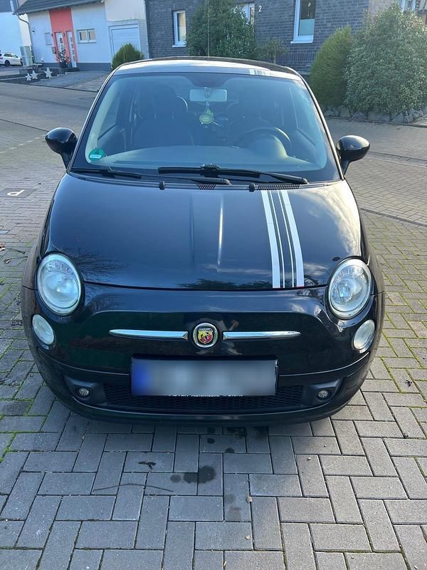 Gebraucht Fiat 500 Abarth 101 PS (74 kW) 2009 Schwarz Cabrio