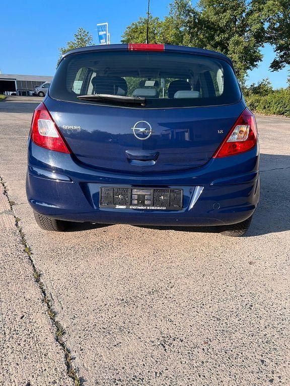 Gebraucht Opel Corsa Edition 80 PS (58 kW) 2008 Blau Kleinwagen