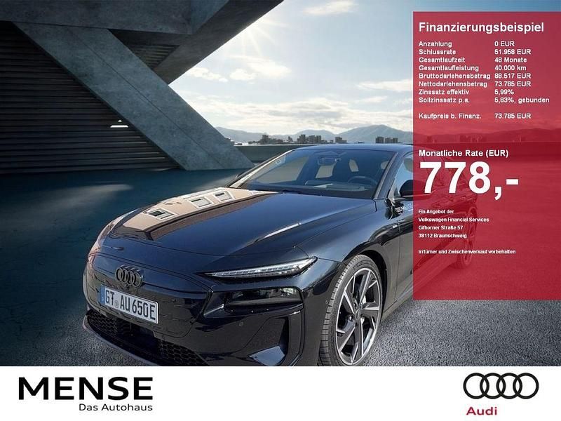 Mythosschwarz Gebraucht 2025 Audi A6 e-tron Ambiente Kombi | 73.785 € (Superpreis) - Bild 1/4